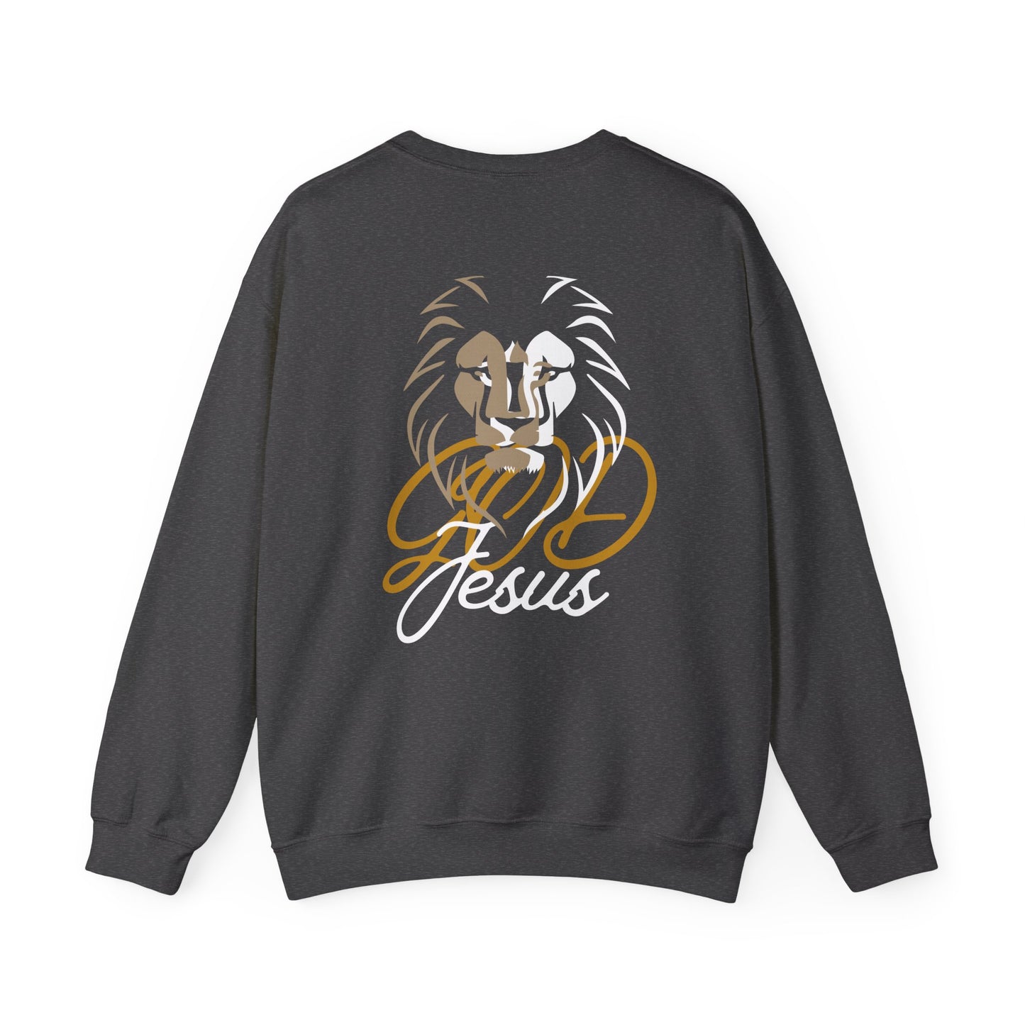 Sweatshirt: Lion 'God Jesus'