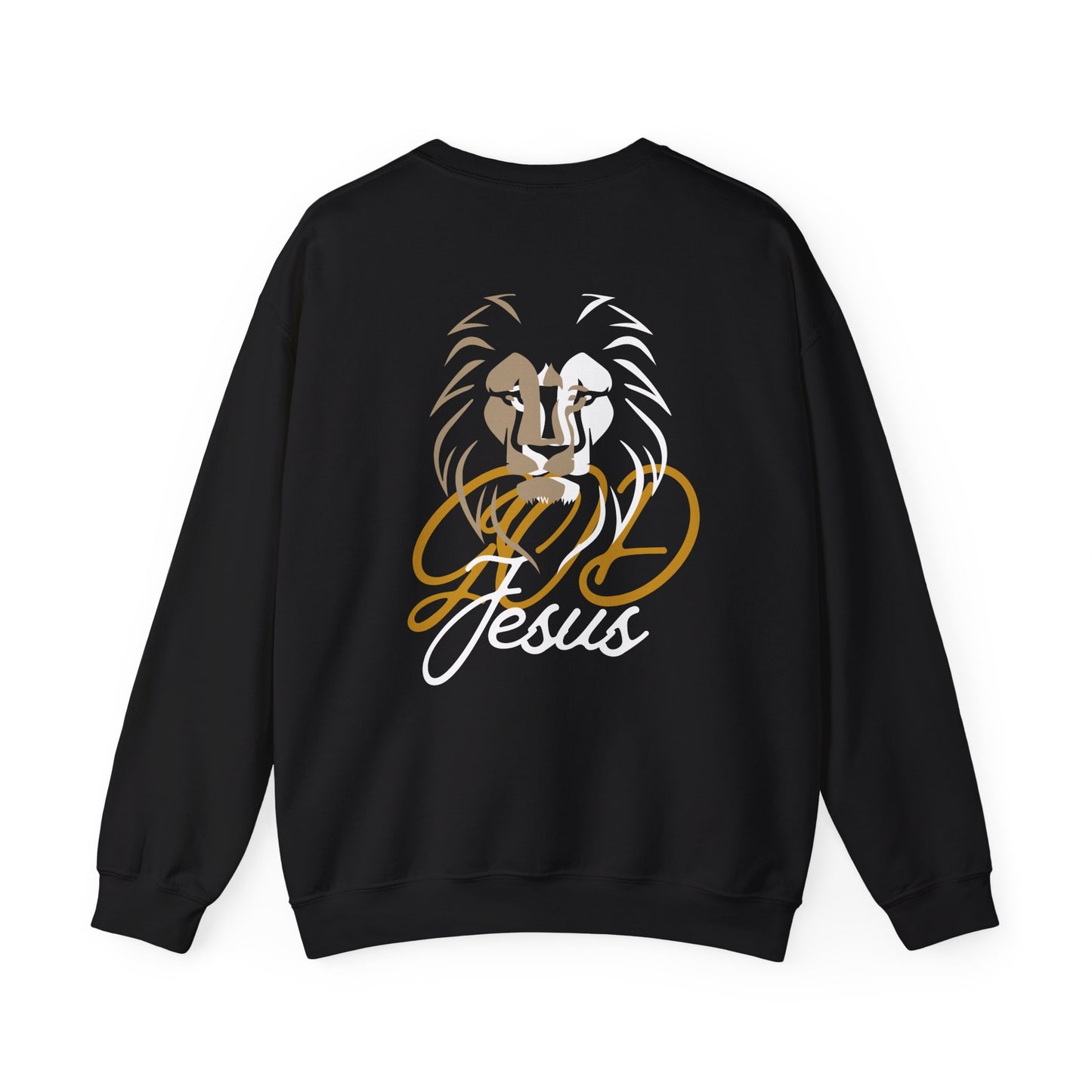 Sweatshirt: Lion 'God Jesus'