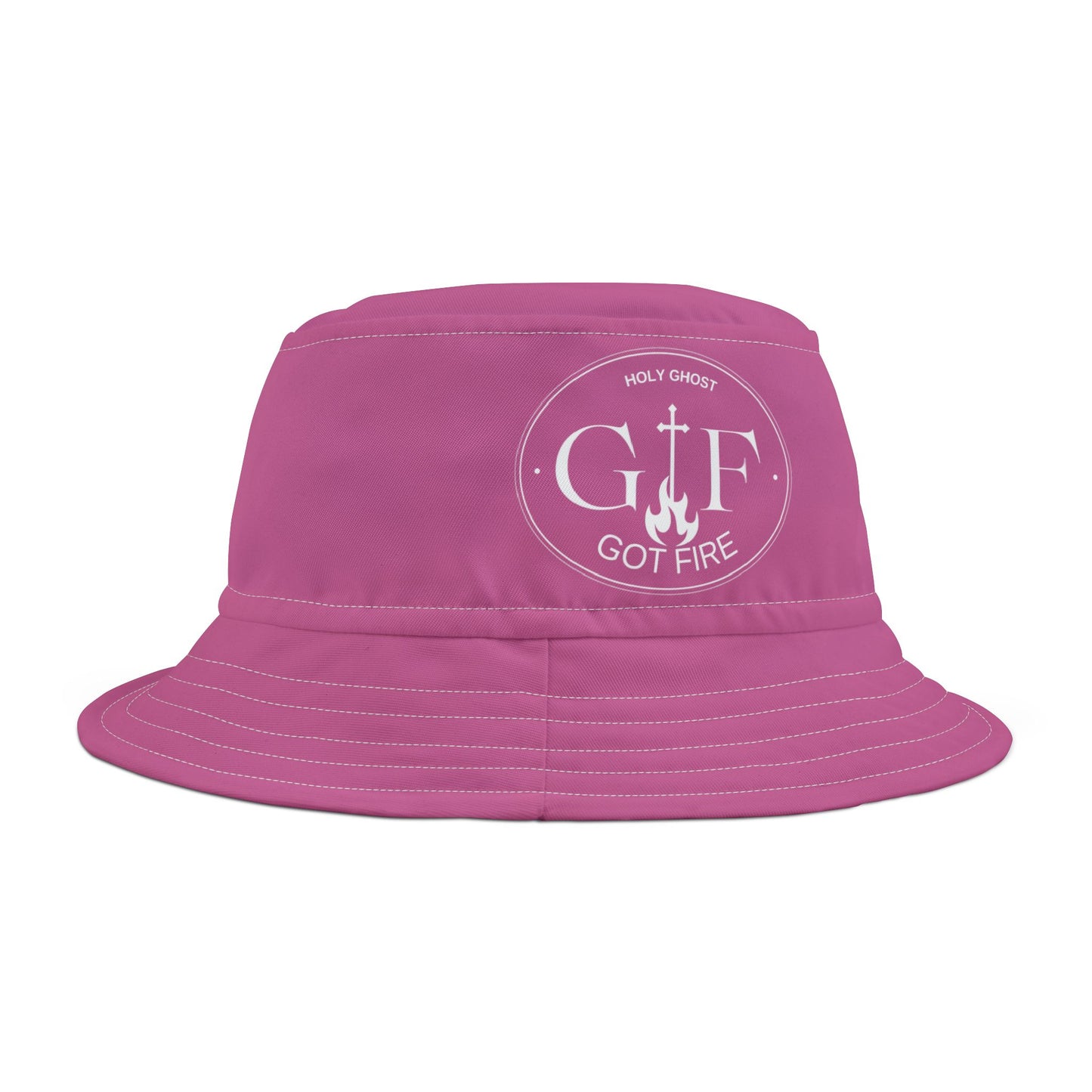 Bucket Hat - Pink : Got Fire, Holy Spirit