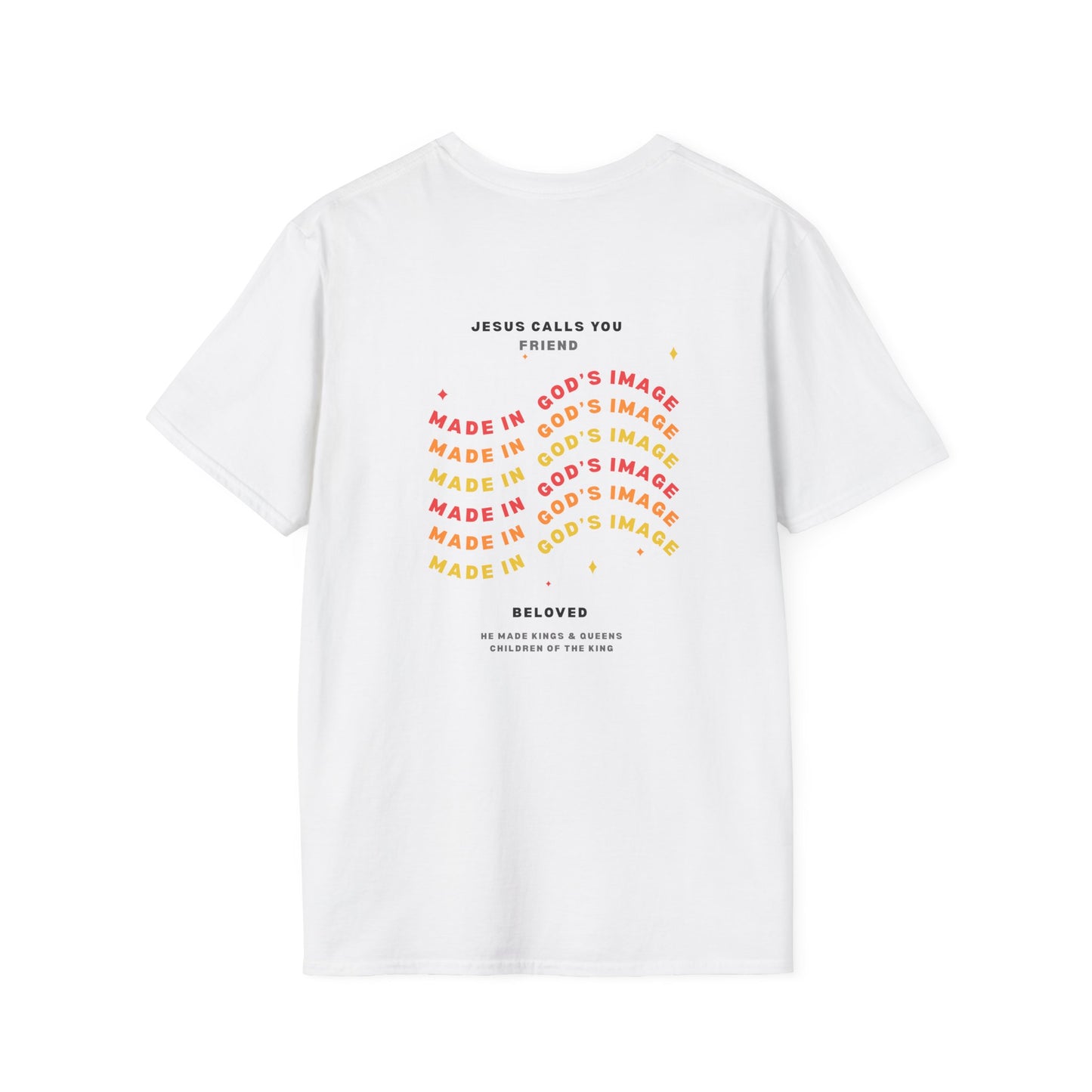 Soft T-Shirt: #Jesus Yellow