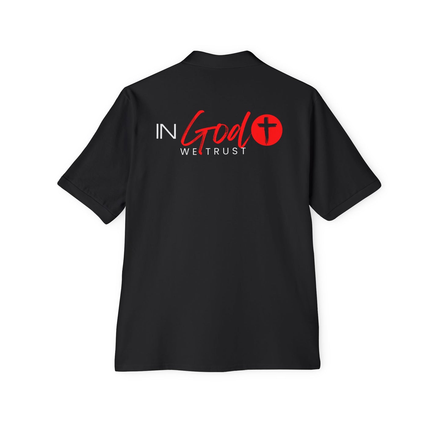 Polo Shirt: In God We Trust