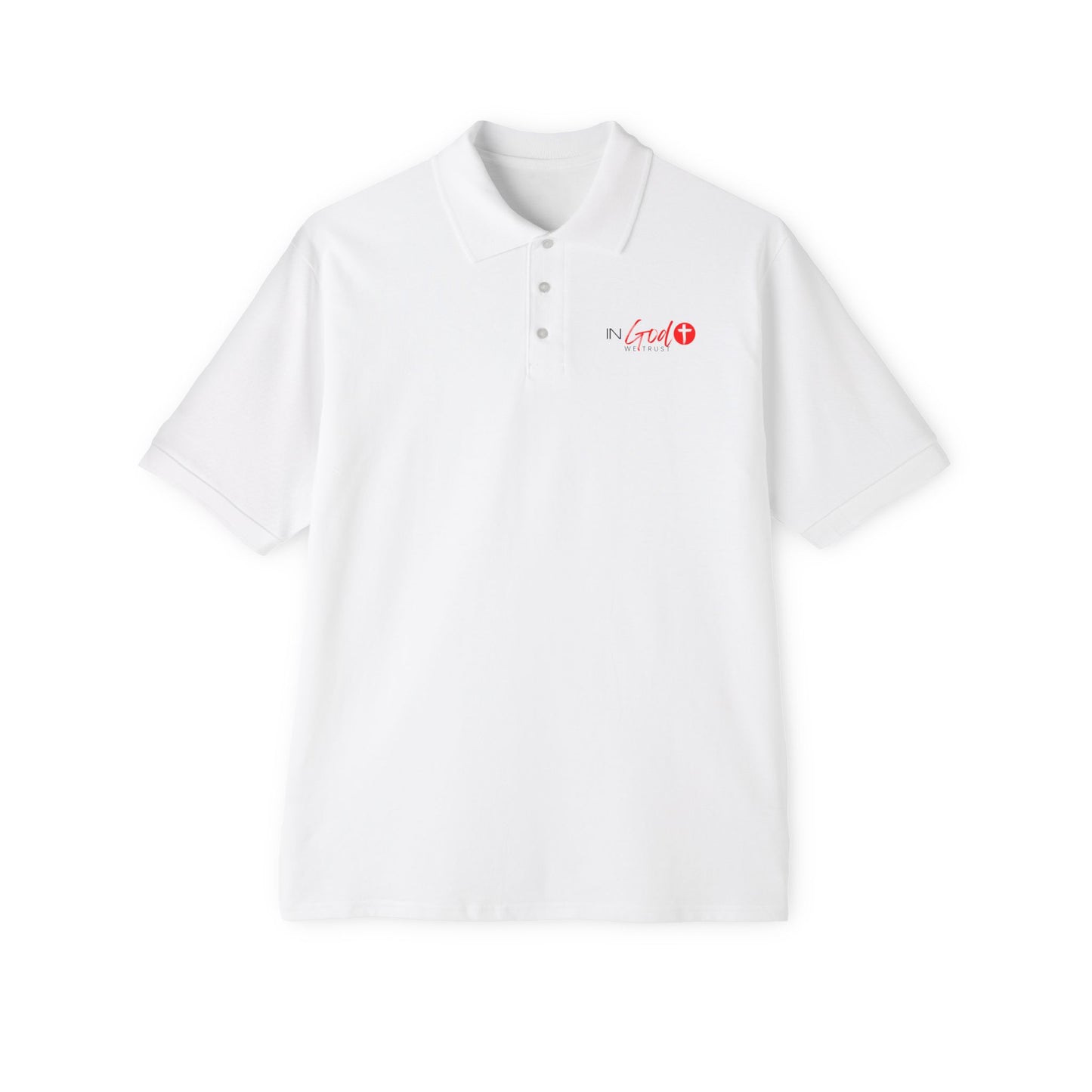 Polo Shirt: In God We Trust