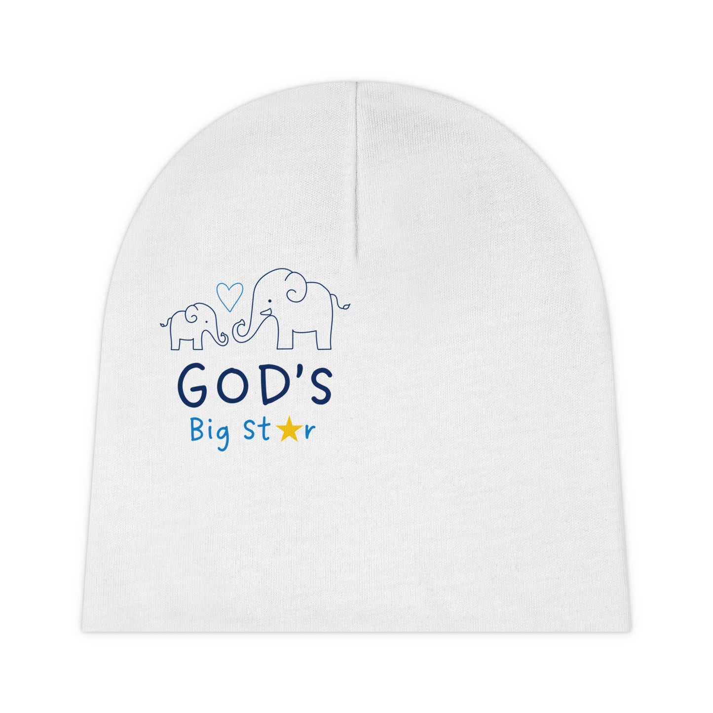 Baby Beanie Blue: God's Big Star