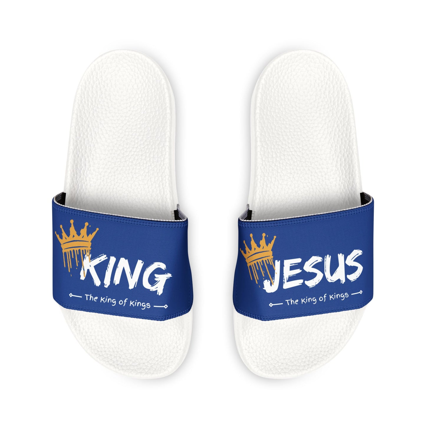 Sandals - Blue: King Jesus