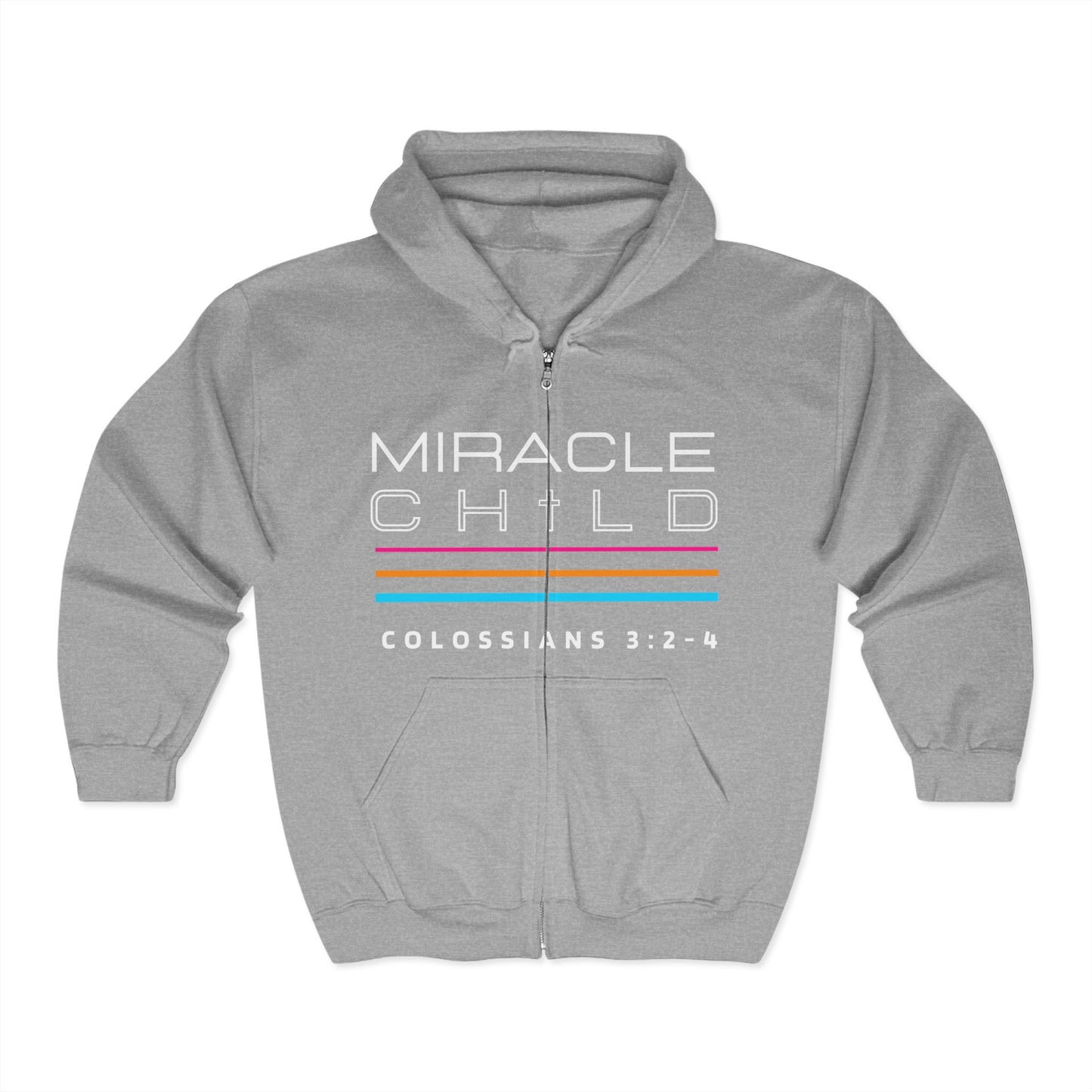 Hoodie (Zip): Miracle Child