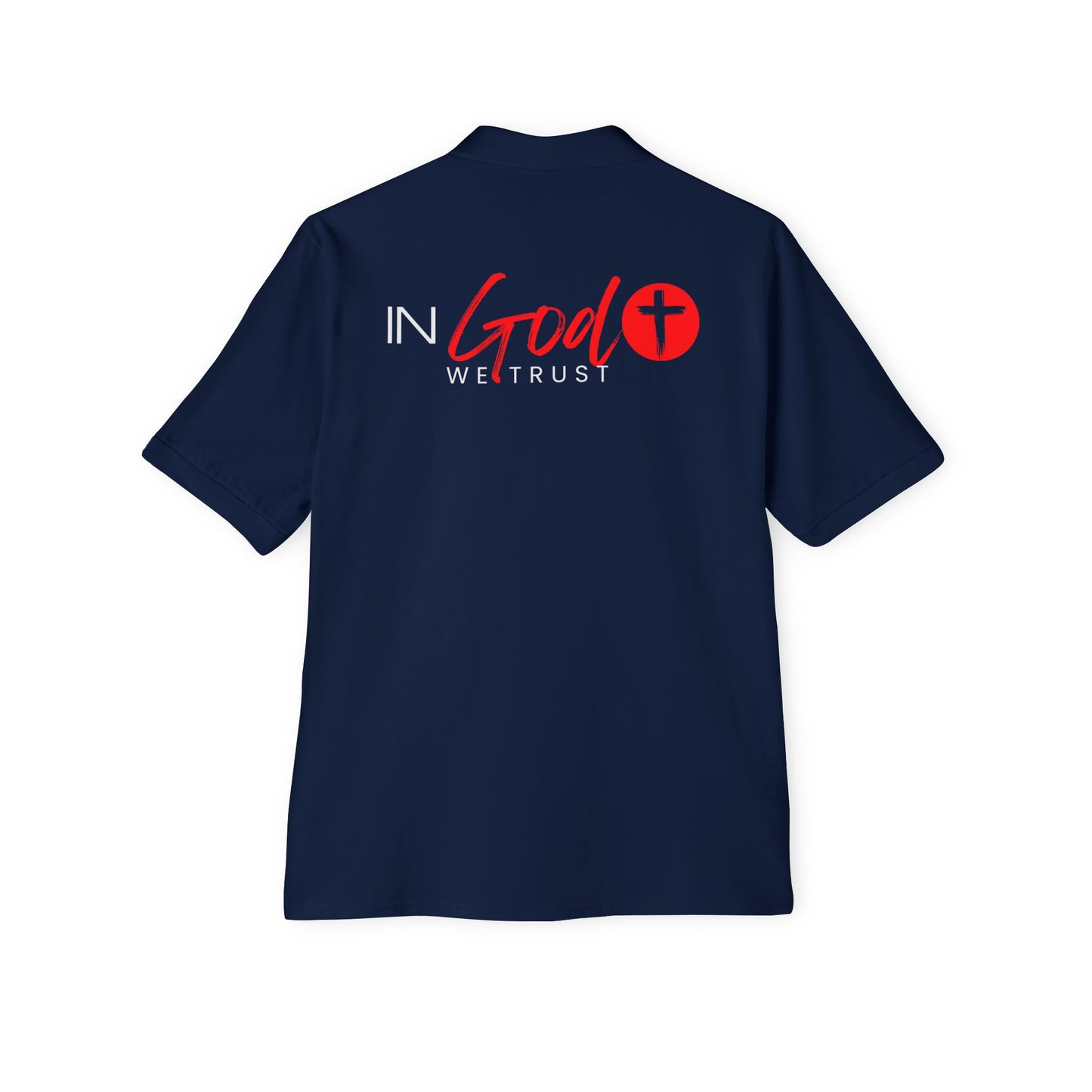 Polo Shirt: In God We Trust