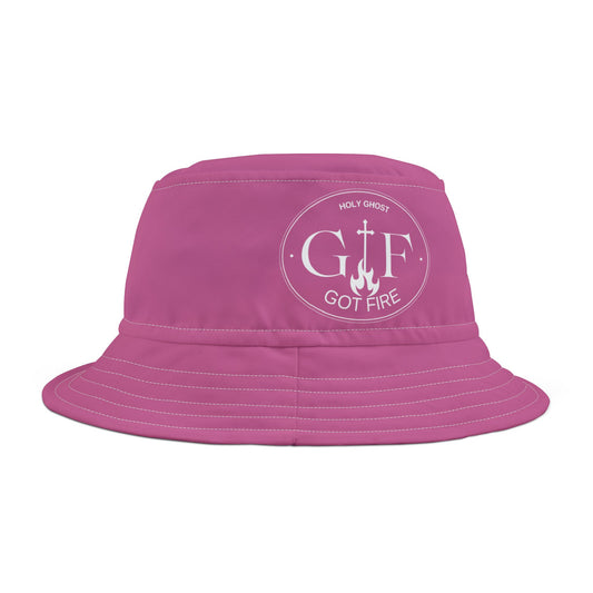 Bucket Hat - Pink : Got Fire, Holy Spirit