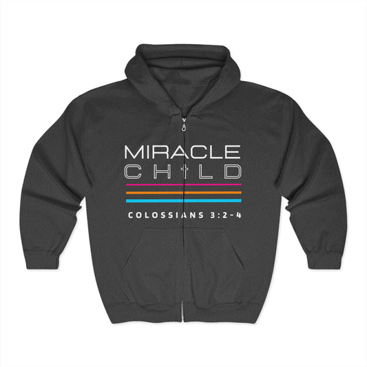 Hoodie (Zip): Miracle Child
