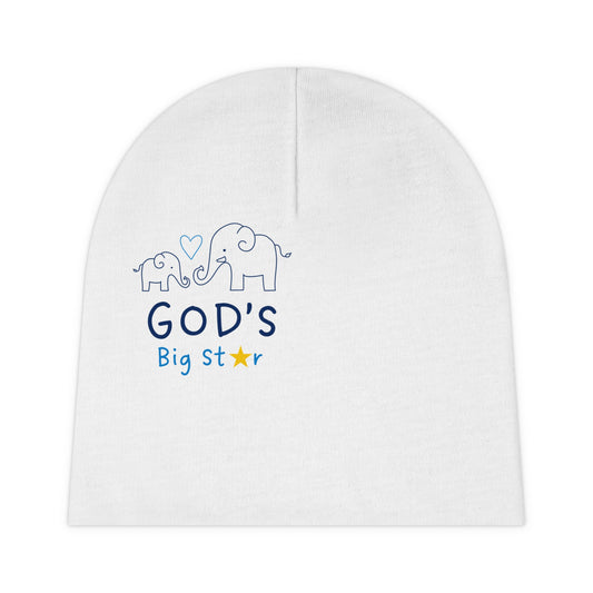 Baby Beanie Blue: God's Big Star