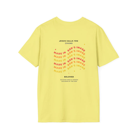 Soft T-Shirt: #Jesus Yellow