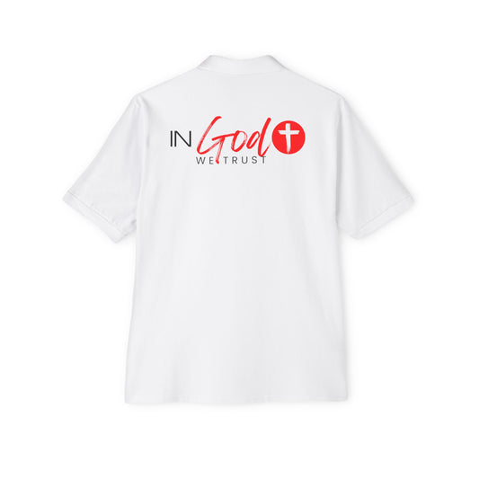 Polo Shirt: In God We Trust